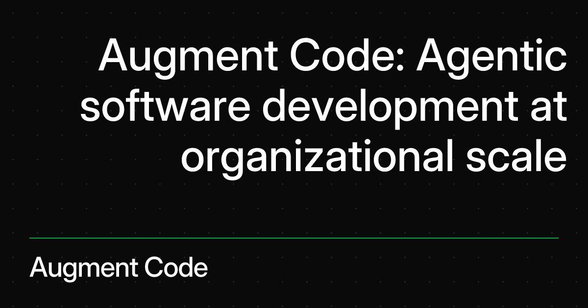 Logotipo de Augment Code