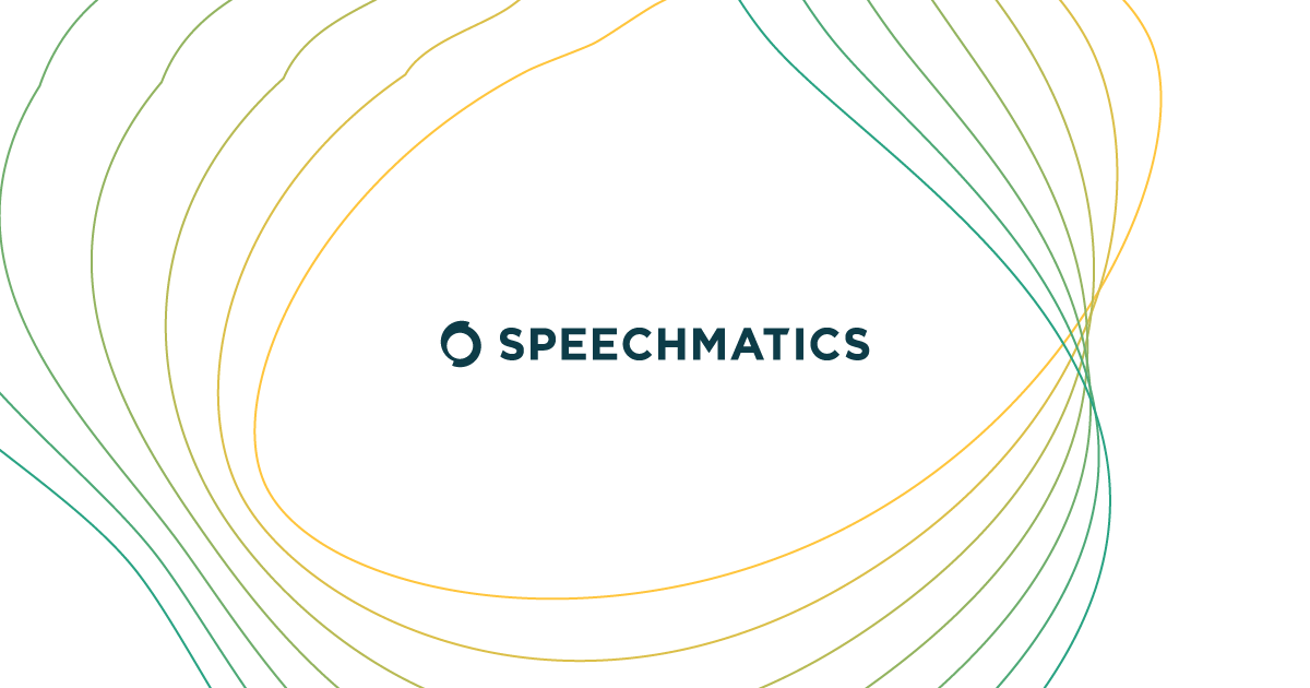Logotipo de Speechmatics