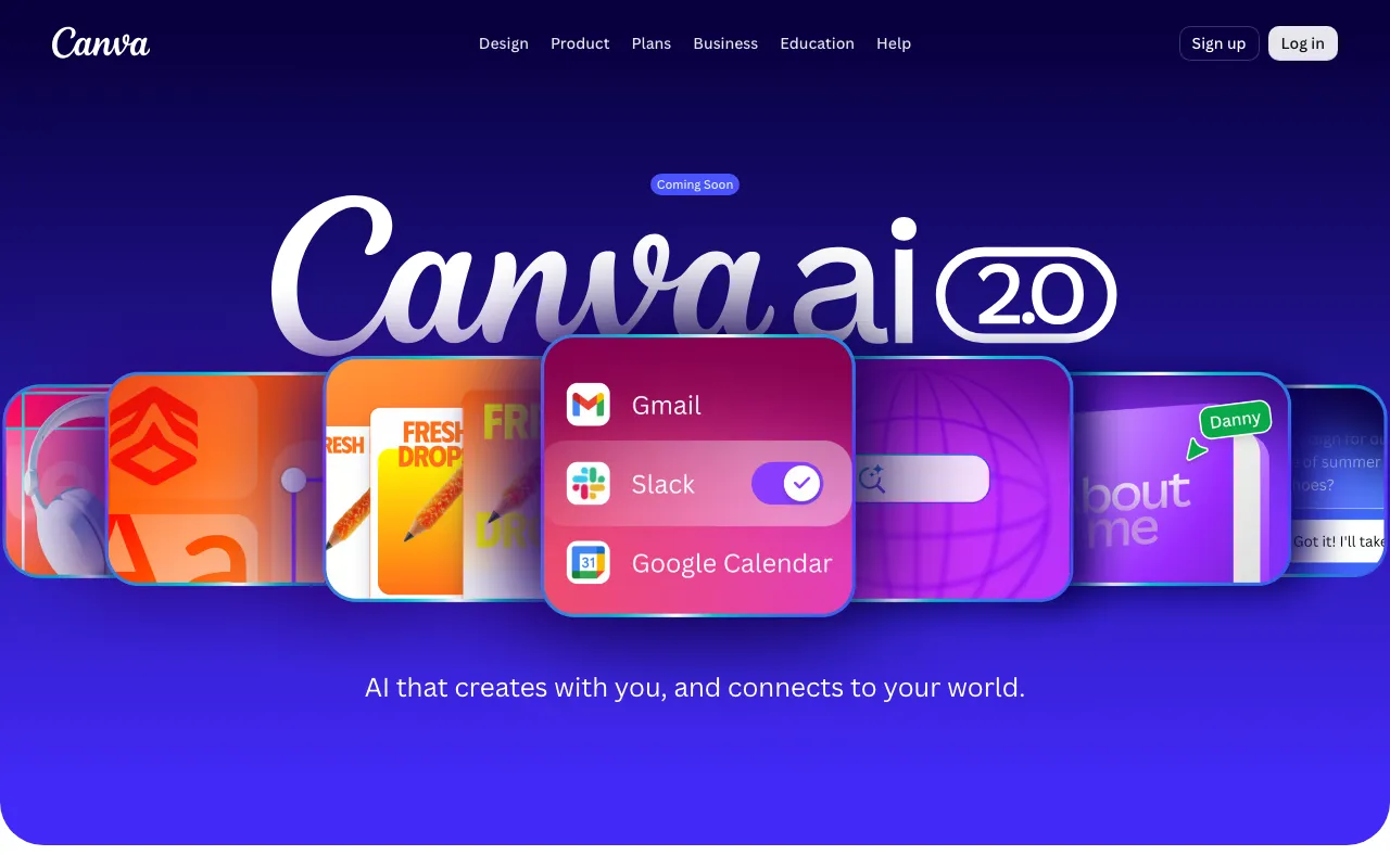 Página de inicio de Canva Magic Studio el 2026-09-19