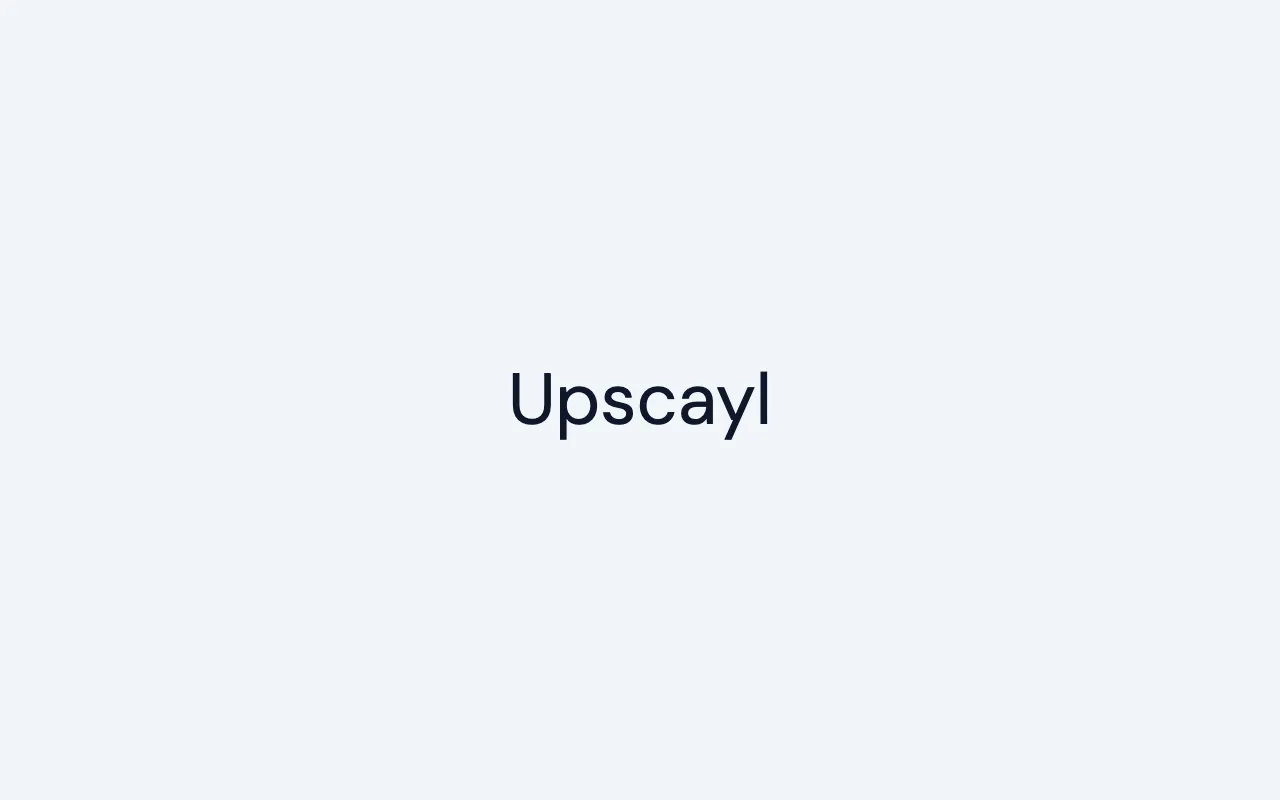 Página de inicio de Upscayl el 2026-09-19
